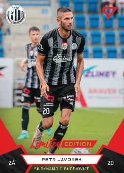 Petr Javorek Ceske Budejovice SportZoo FORTUNA:LIGA 2021/22 1. serie Red /49 #168